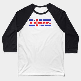 Love icelandic horses Baseball T-Shirt